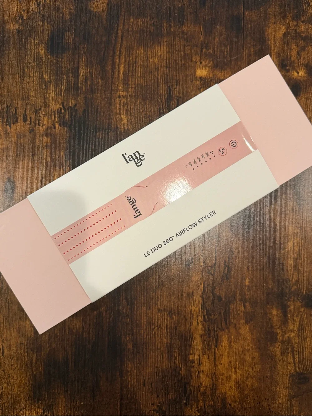L’ange LE DUO 360° Airflow Styler - Blush Pink